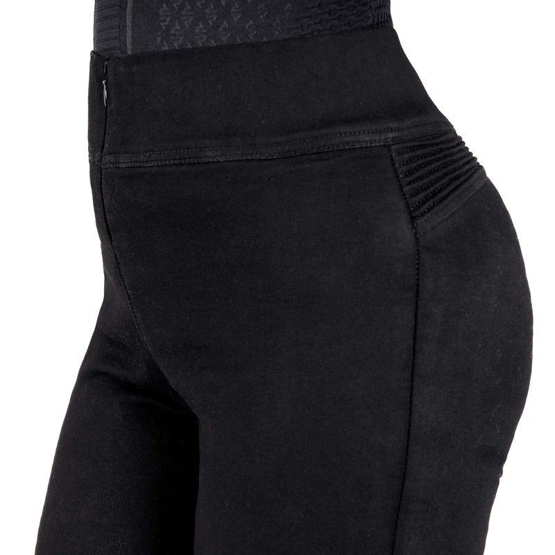 LEGINSY MOTOCYKLOWE DAMSKIE OZONE CHICA BLACK 24/30