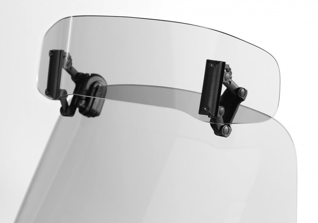 Deflektor motocyklowy MRA UNIVERSALNY, forma VSA-C, bezbarwny