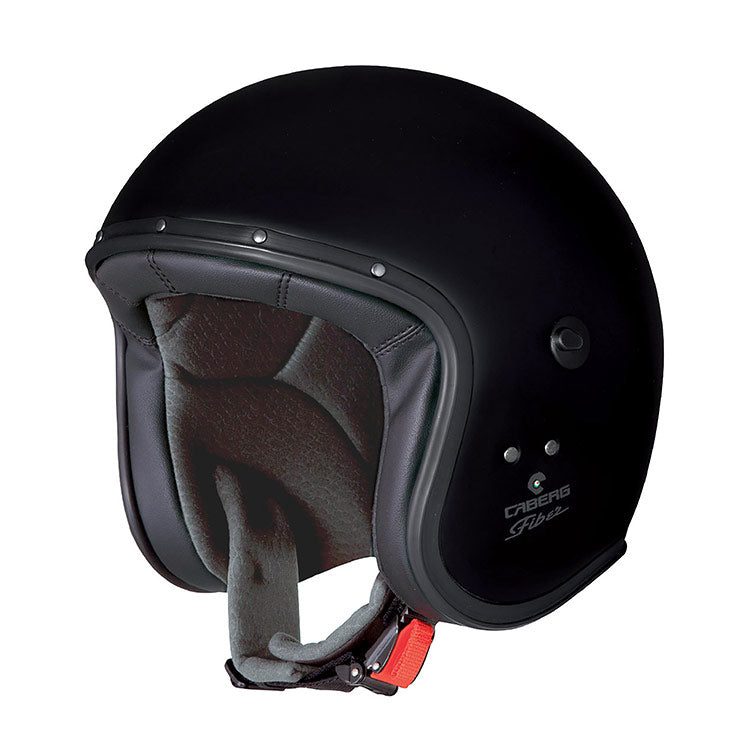 CABERG KASK OTWARTY JET MODEL FREERIDE X SOLID KOLOR CZARNY MAT (WIZJER Z ZESTAWIE) – zdjęcie 3