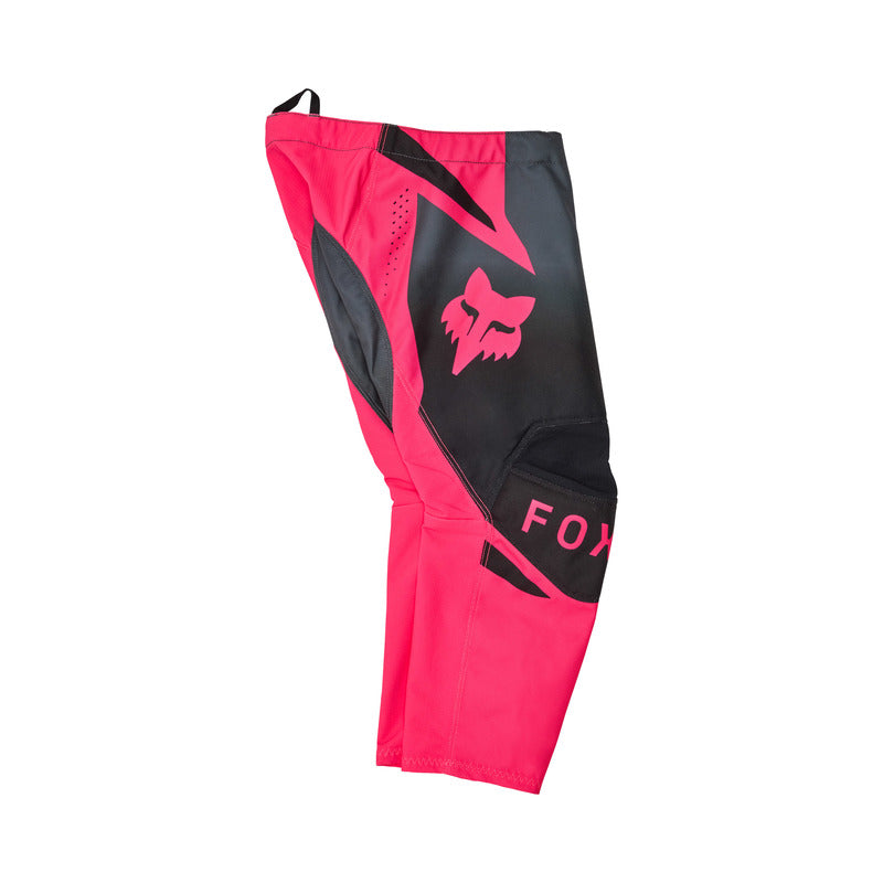 SPODNIE MOTOCYKLOWE JUNIOR KIDS FOX GIRLS 180 SHIELD BLACK PINK