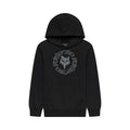BLUZA Z KAPTUREM JUNIOR FOX SLOWBURN FLEECE PO BLACK