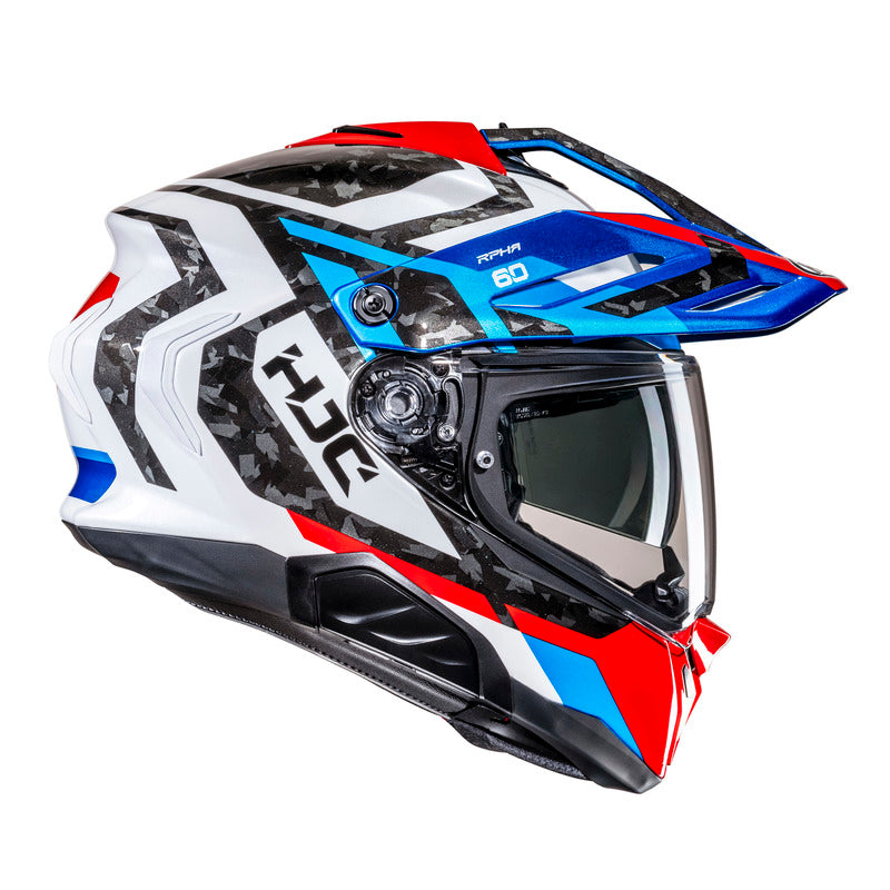 KASK MOTOCYKLOWY HJC RPHA60 DAKAR BLUE WHITE