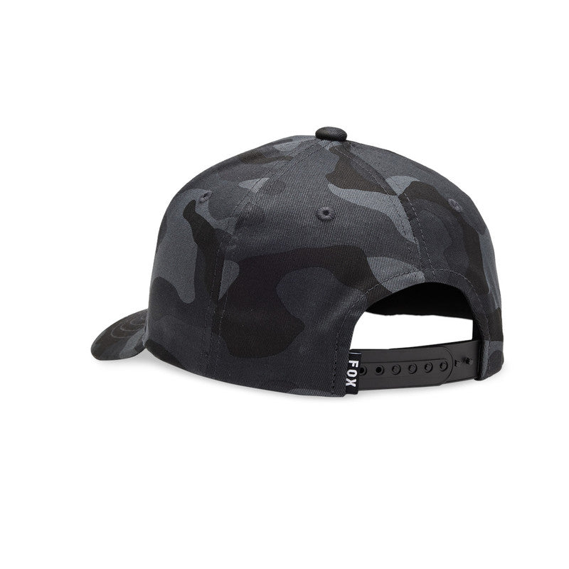 CZAPKA Z DASZKIEM JUNIOR FOX HEAD 110 SB BLACK CAMO YOS