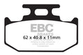 EBC Brakes Klocki hamulcowe EBC MXS152/2 off-road wyczynowe (kpl. na 1 tarcze)
