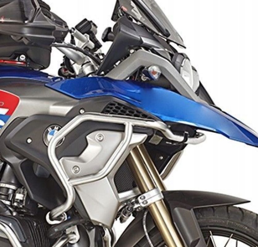 KAPPA GMOLE OSŁONY SILNIKA BMW R 1200GS (14-18), R 1250GS (19-23) STAL NIERDZEWNA - GÓRNE - W MODELU R 1250GS (19-23) DO MONTAŻU PRZY BRAKU DODATKOWYCH ORYGINALNYCH HALOGENÓW