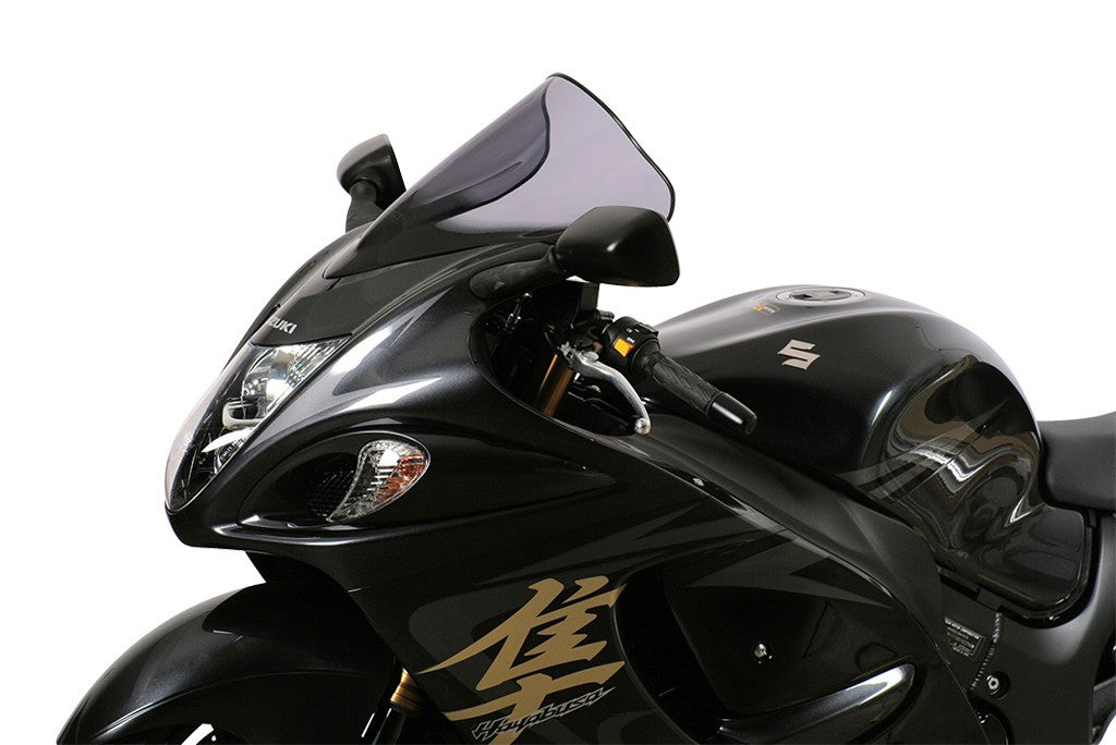 Szyba motocyklowa MRA SUZUKI GSX-R 1300 HAYABUSA WVA 1 / WVCK 2008-2020, forma R, przyciemniana