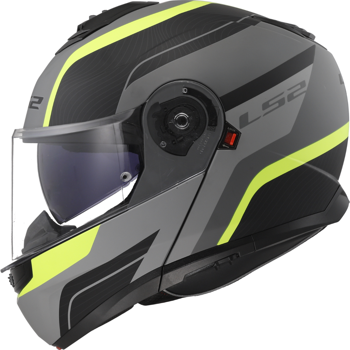KASK LS2 FF908 STROBE II MONZA M.BL. H-V Y -06