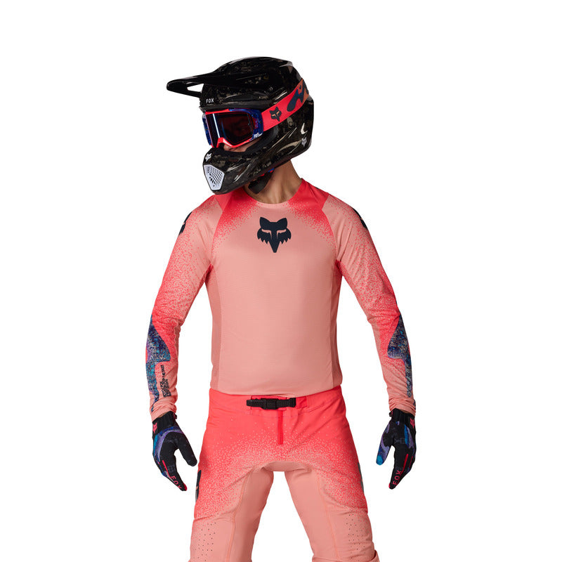 BLUZA MOTOCYKLOWA FOX FLEXAIR VISION LE PEACH