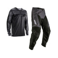 STRÓJ OFFROADOWY BLUZA I SPODNIE JUNIOR LEATT MINI RIDE KIT 3.5 STEALTH BLACK GREY XS