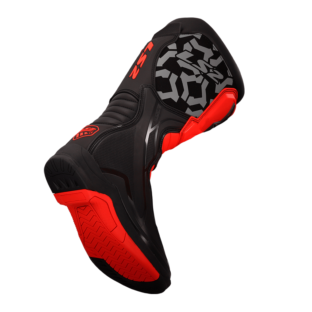 BUTY LS2 RAPTOR MAN BLACK RED