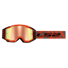H-V ORANGE IRIDIUM VISOR