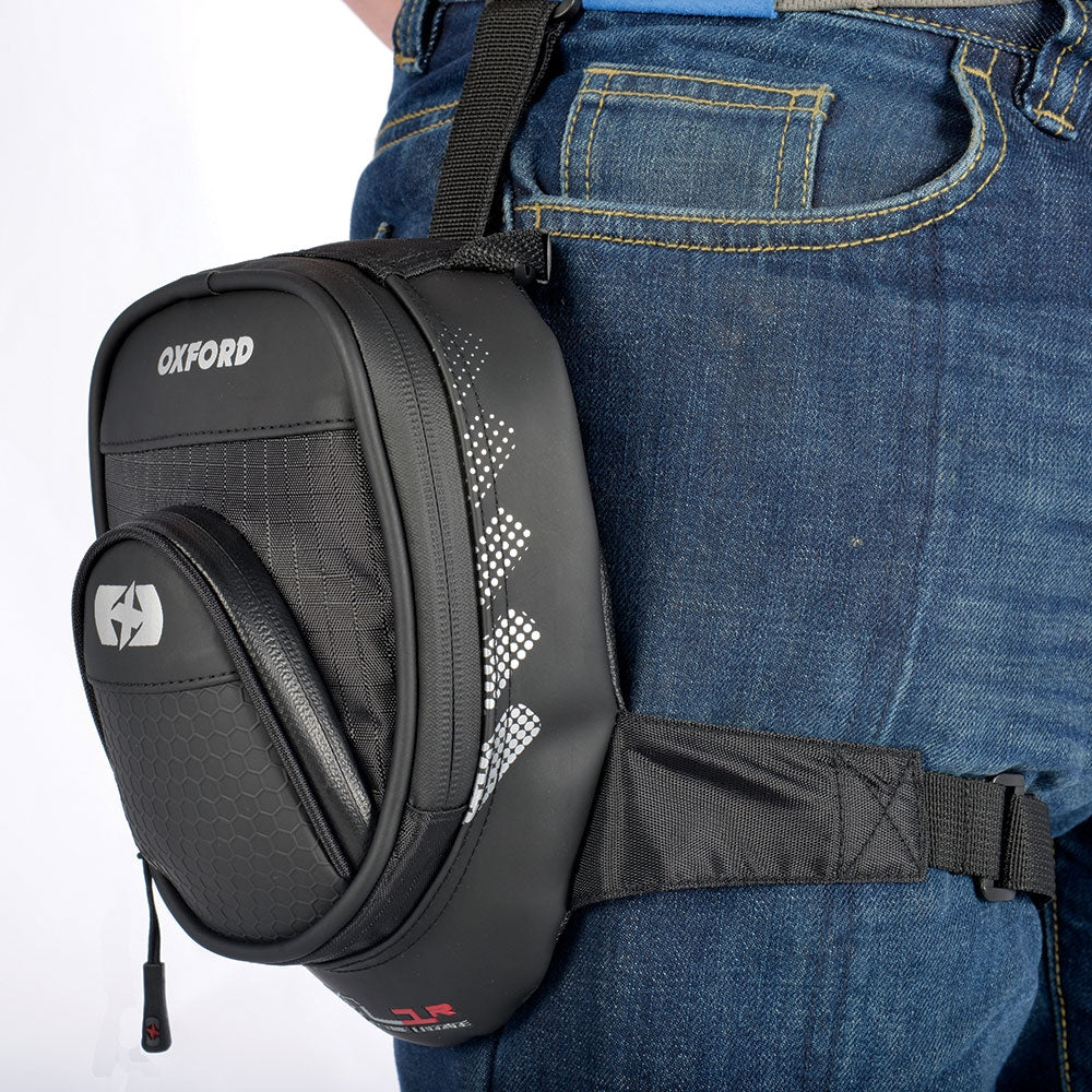 OXFORD TORBA PRZYPINANA DO NOGI L1R KOLOR CZARNY (STARY KOD:OL240) – zdjęcie 2