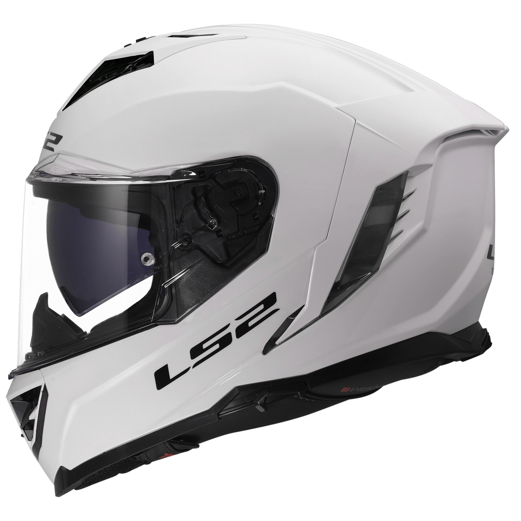KASK LS2 FF818 STORM III SOLID GLOSS WHITE