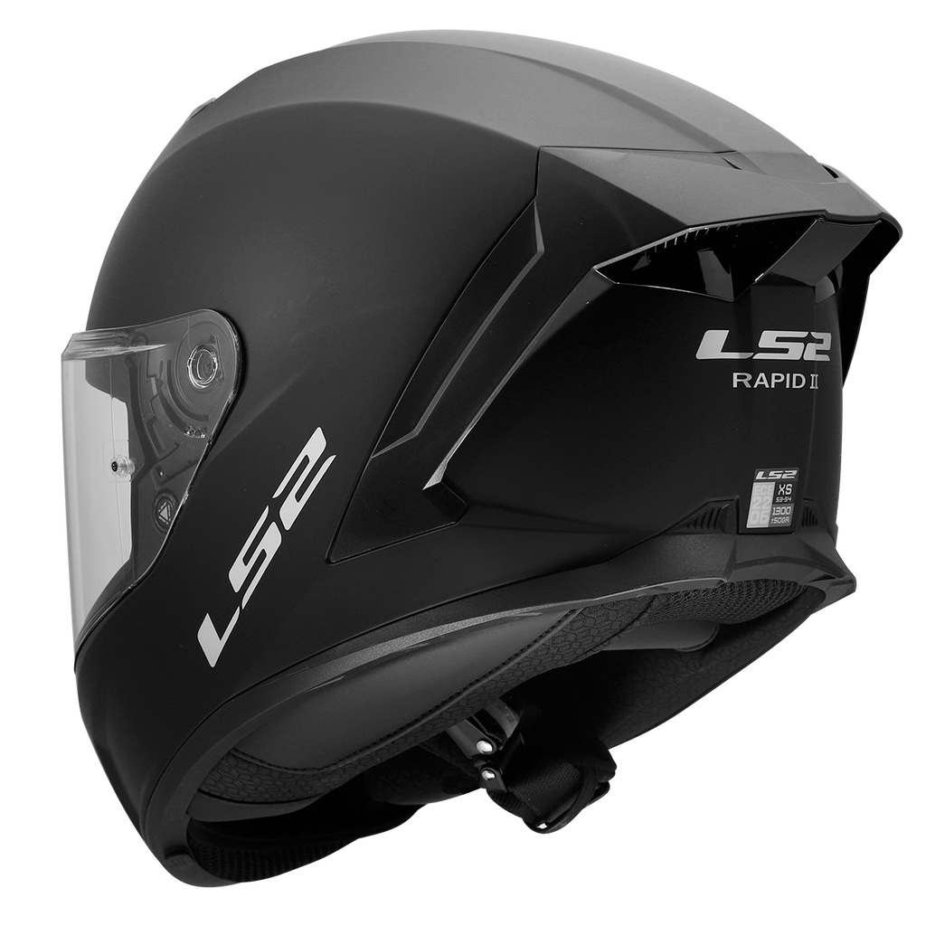 KASK LS2 FF820 RAPID III SOLID MATT BLACK