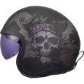 KASK LS2 OF599 SPITFIRE II WILLY BLACK GREY