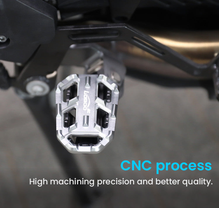 LOBOO Szerokie podnóżki do BMW G310GS, F750GS, F850GS, S1000XR, R1200GS, R1200GS Adventure, R1250GS, R1250GS Adventure, R1300GS