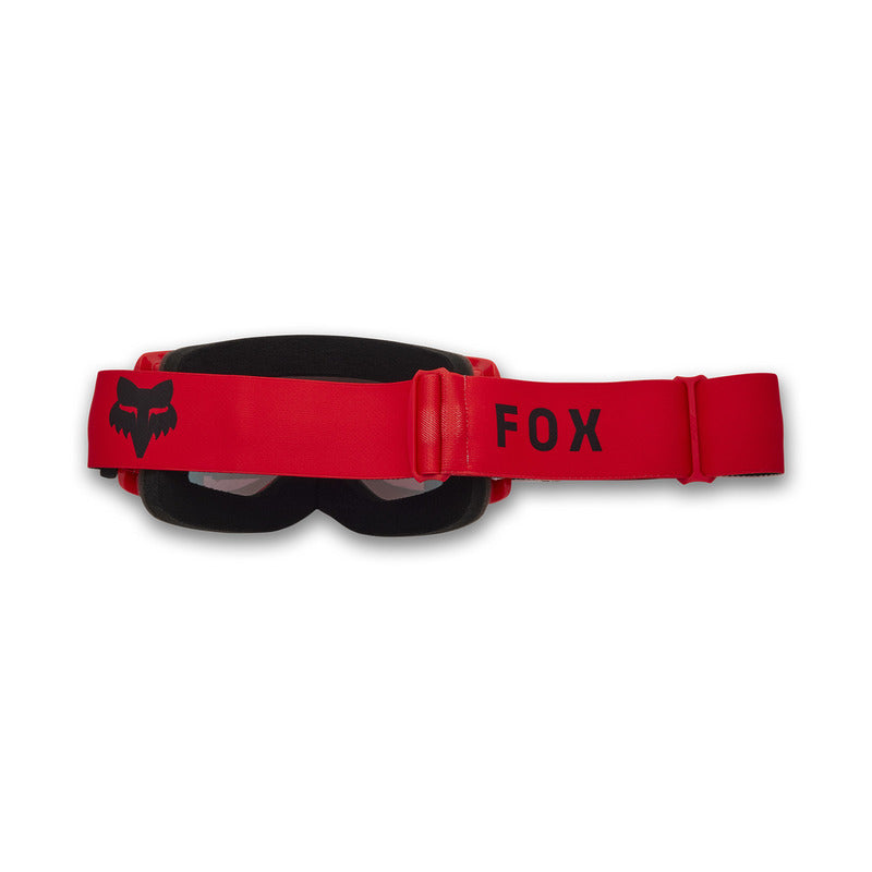 GOGLE MOTOCYKLOWE FOX MAIN CORE SPARK FLUO RED – zdjęcie 2