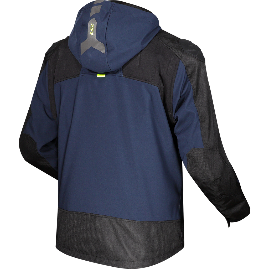 KURTKA LS2 ZIRCONIUM MAN BLUE BLACK H-V YEL