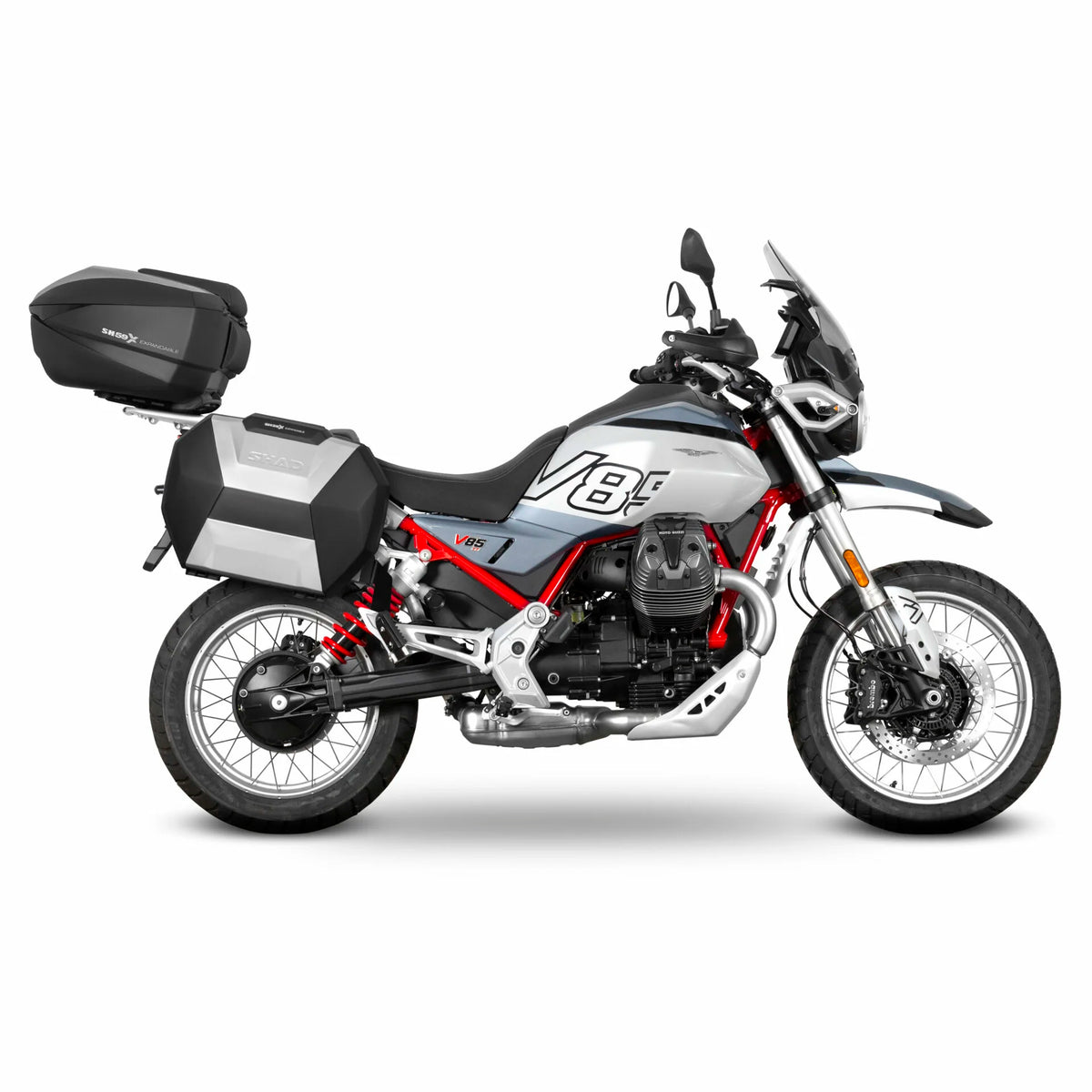 STELAŻ KUFRA TYŁ SHAD DO MOTO GUZZI V85TT / TRAVEL