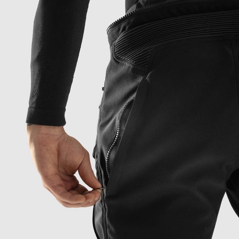 SPODNIE MOTOCYKLOWE TEKSTYLNE REBELHORN HARDY 3.0 BLACK (DŁUGA NOGAWKA) – zdjęcie 7