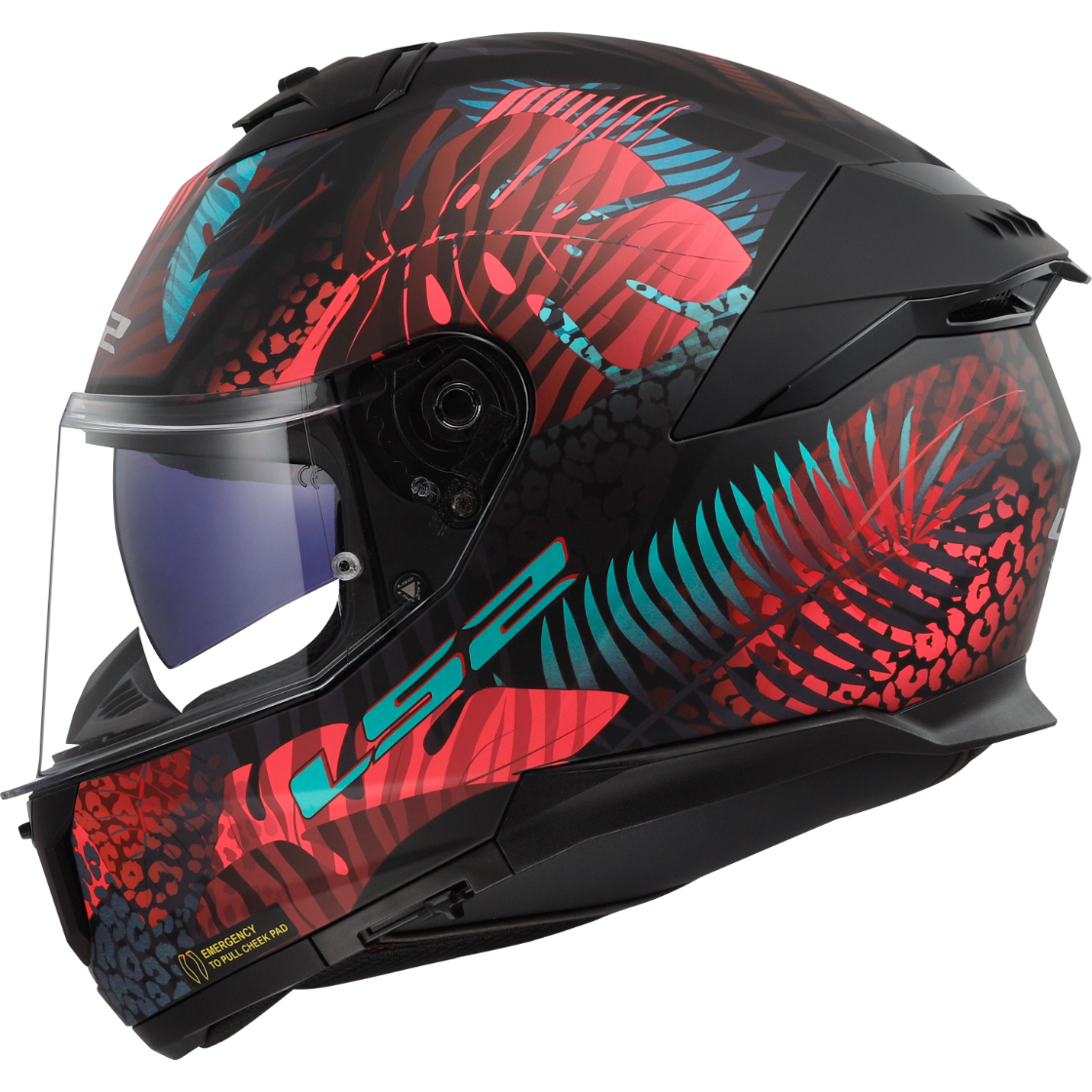 KASK LS2 FF808 STREAM II JUNGLE M.BL.PINK-06