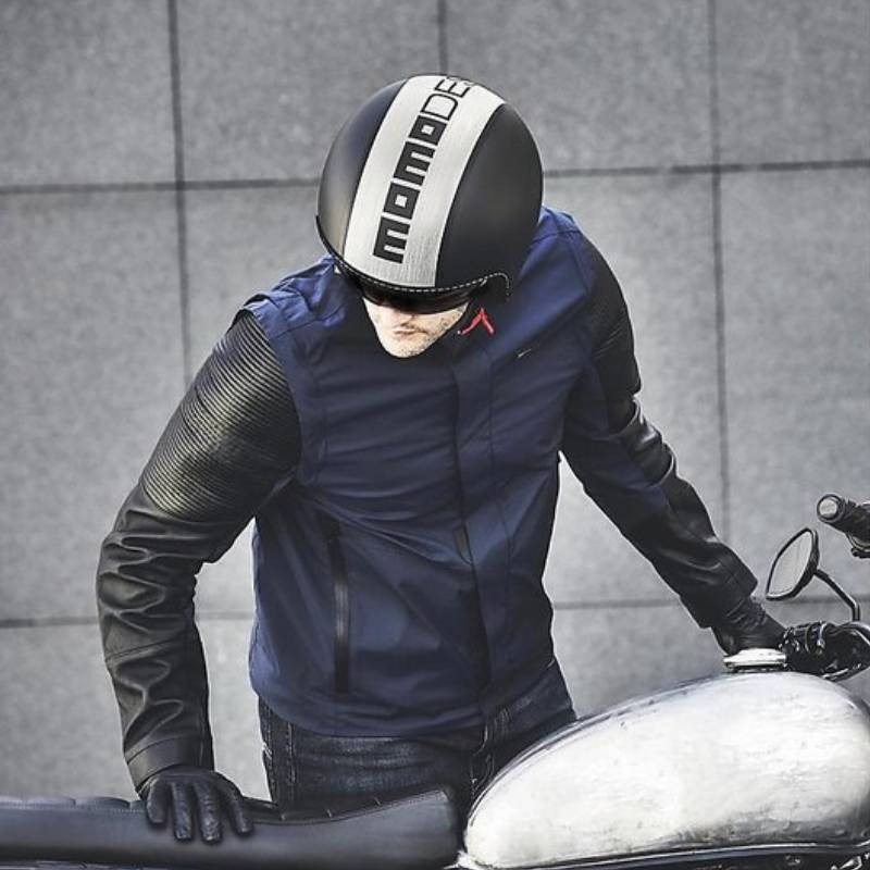Kask motocyklowy JET MOMO BLADE Black Frost / Satin