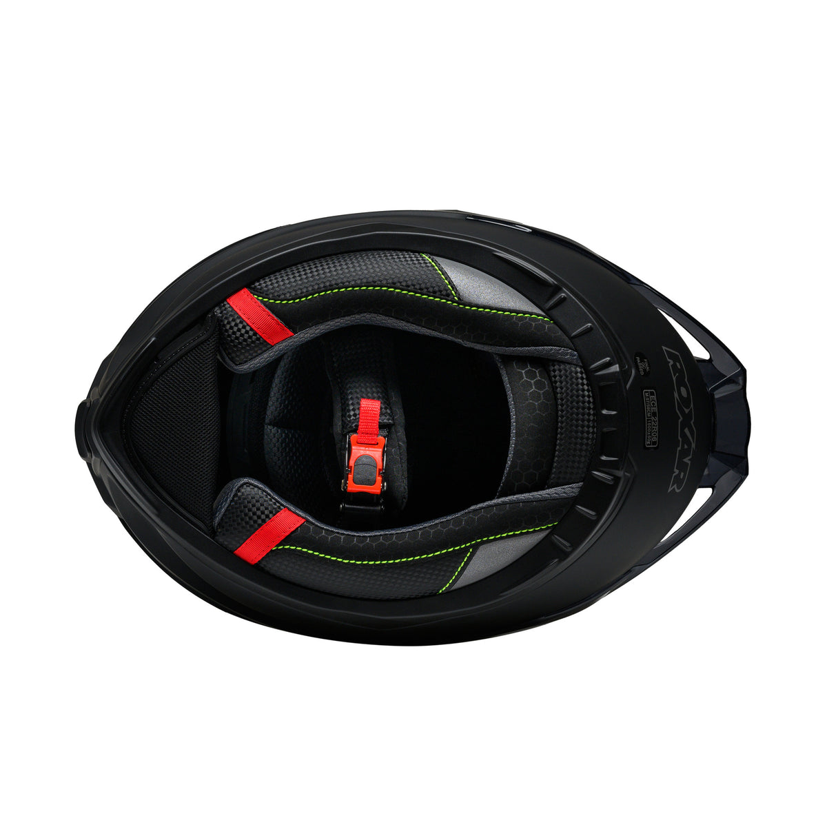 ROXAR HELMETS Kask motocyklowy ROXAR BAYAMO EVO TOXIC Czarny fluo