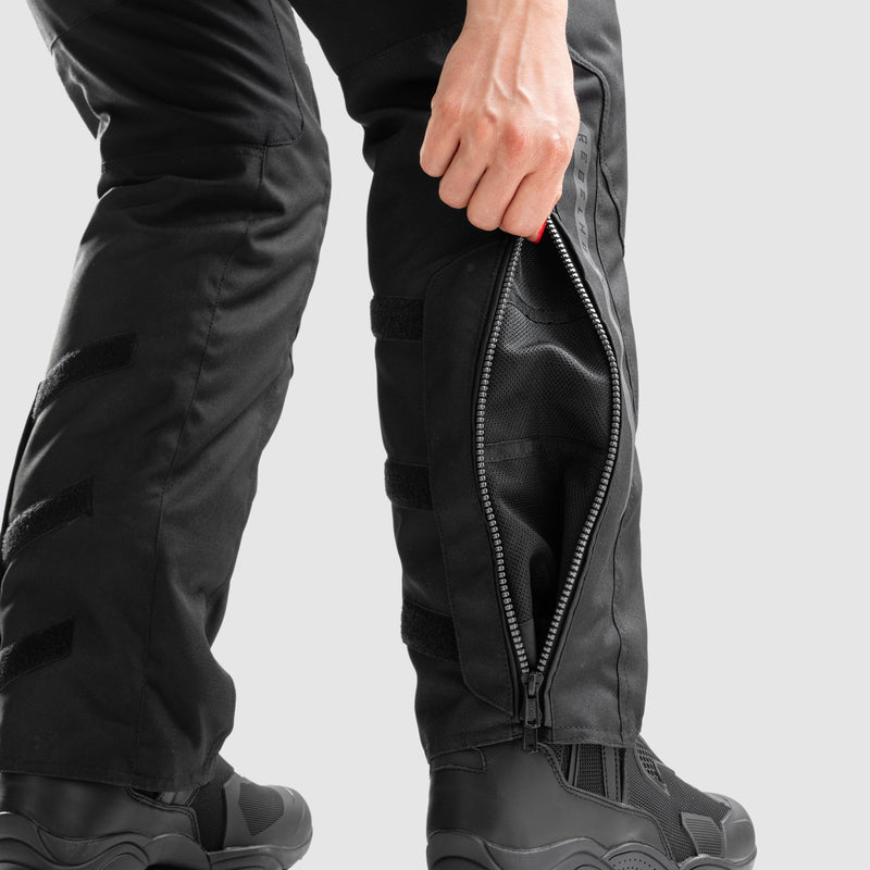 SPODNIE MOTOCYKLOWE TEKSTYLNE DAMSKIE REBELHORN HIKER 4 BLACK WXS