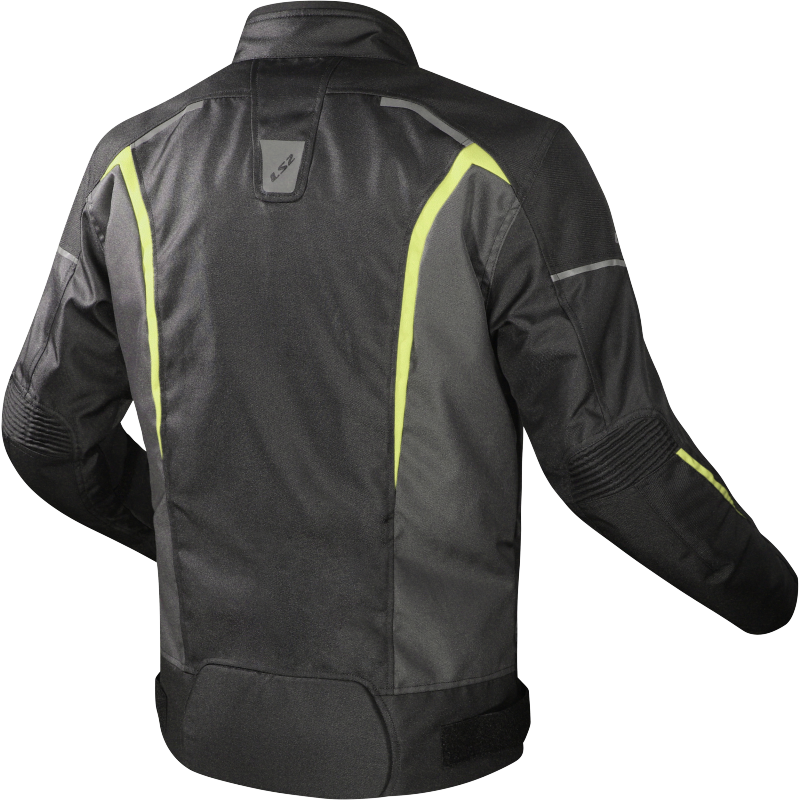 KURTKA LS2 SEPANG MAN BLACK GREY H-V YELLOW