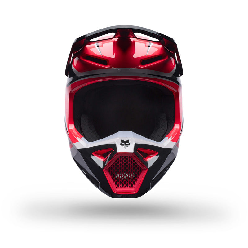KASK MOTOCYKLOWY JUNIOR FOX V1 FRAME NEON PINK