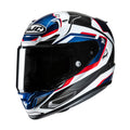 KASK MOTOCYKLOWY HJC RPHA12 BRELS BLACK WHITE BLUE