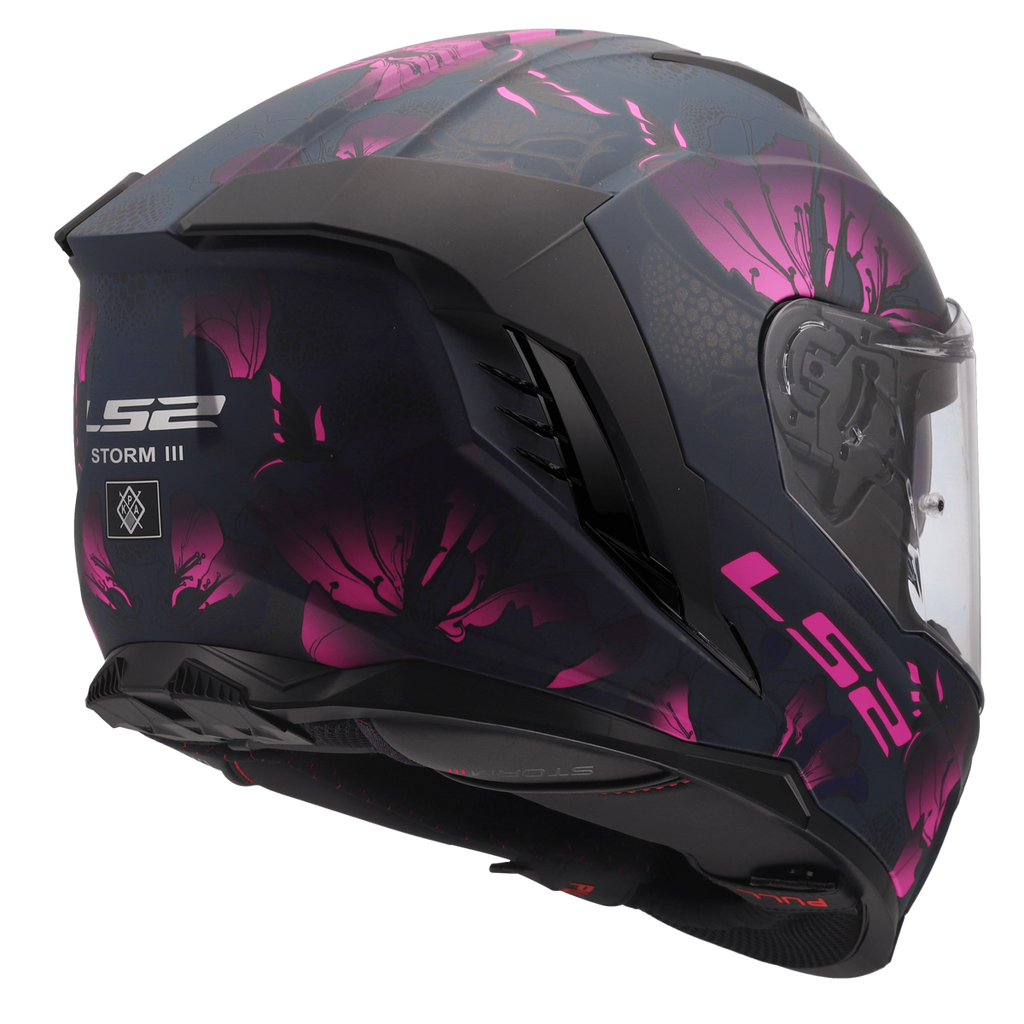 KASK LS2 FF818 STORM III BURST BLACK PINK