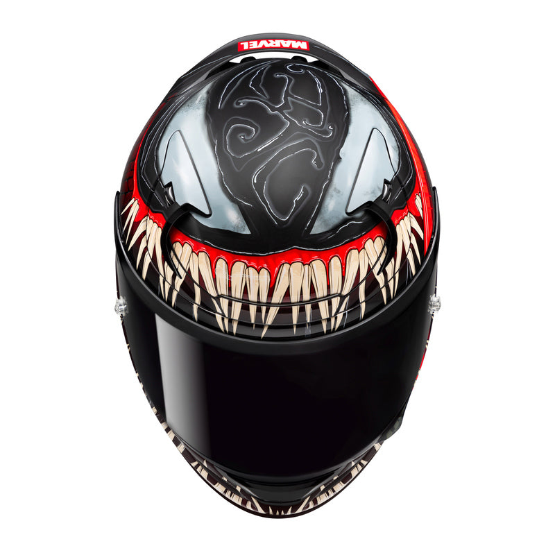 KASK MOTOCYKLOWY HJC RPHA12 VENOM 3 MARVEL BLACK RED