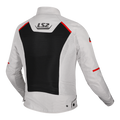 KURTKA LS2 BREEZE MAN GREY BLACK RED