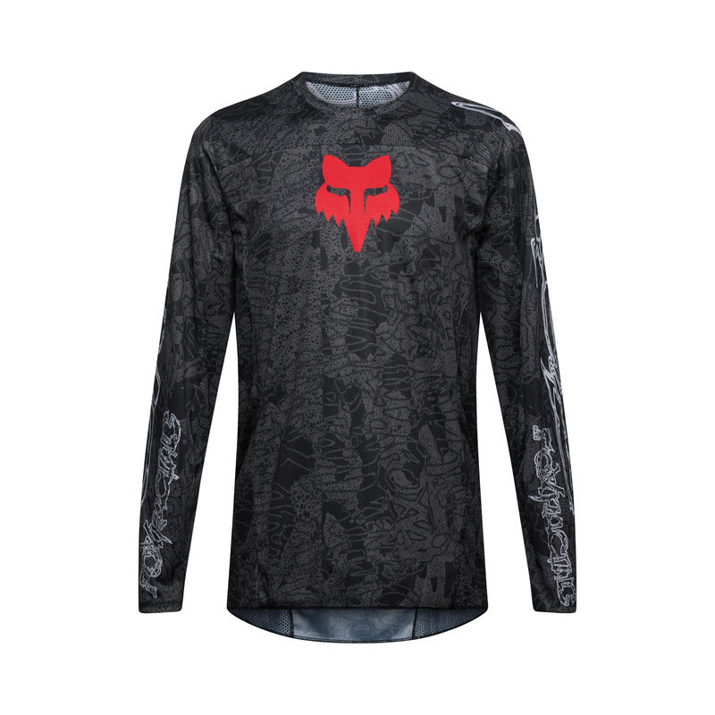 BLUZA MOTOCYKLOWA FOX 180 ABYSS BLACK