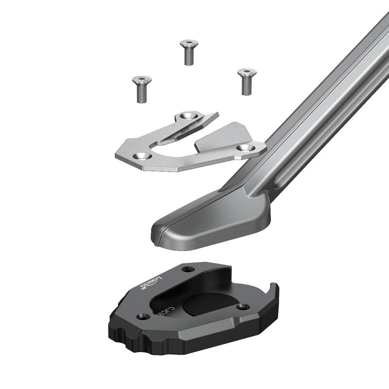 LOBOO Nakładka na stopkę boczną, aluminiowa do TRIUMPH Tiger 900RALLY PRO (2021-)
