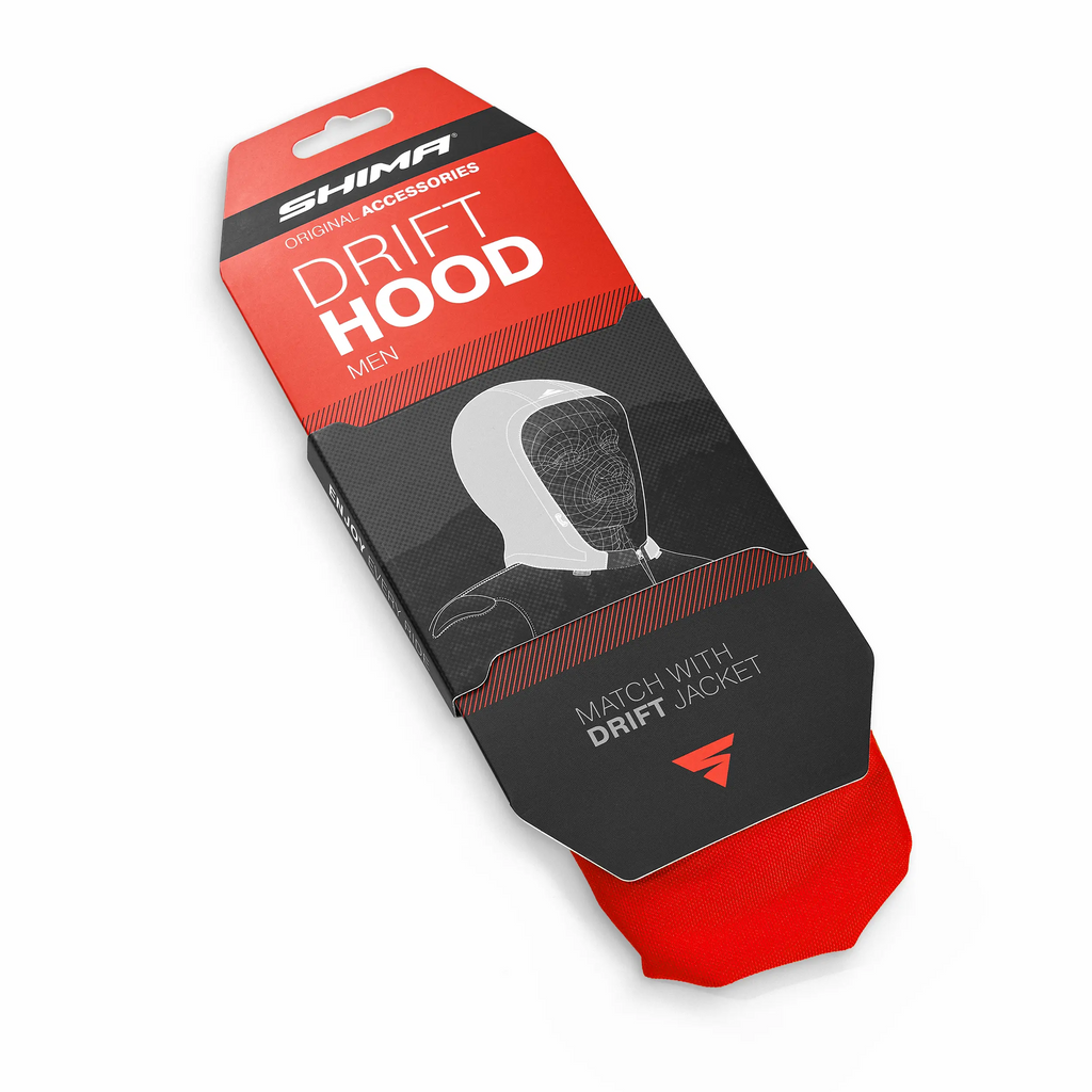 SHIMA DRIFT MEN HOOD RED