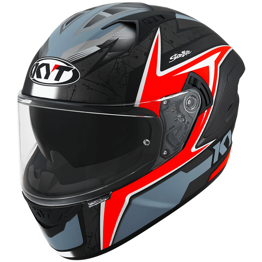 Kask Motocyklowy KYT NF-R MINDSET czerwony