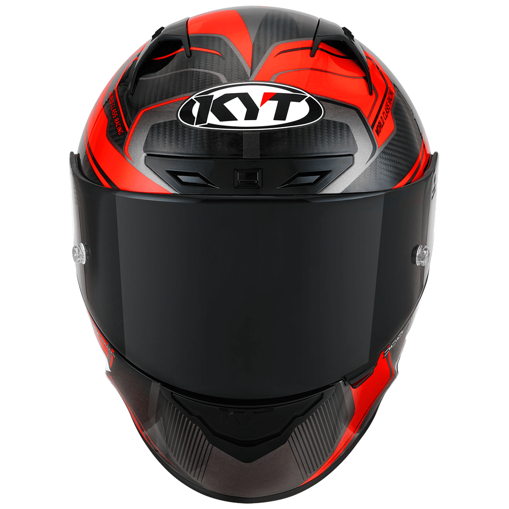 Kask Motocyklowy KYT NZ-RACE COMPETITION czerwony – zdjęcie 2