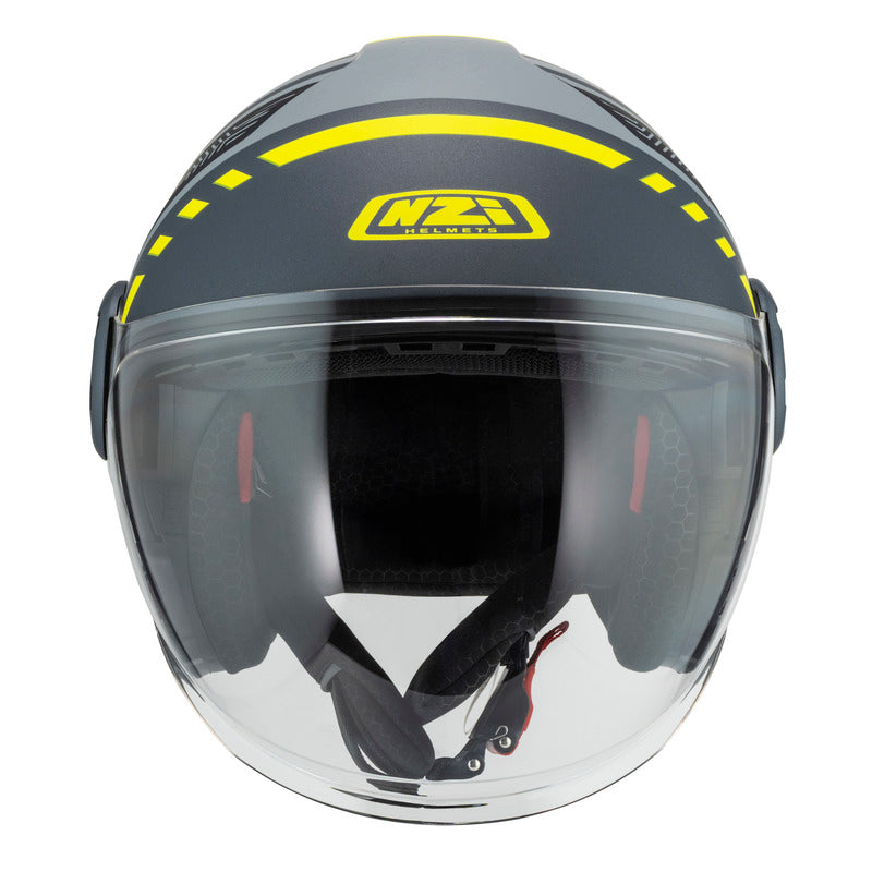 KASK MOTOCYKLOWY NZI RINGWAY 2 DUO CONNECTED ANTRACITE GREY MATT XS