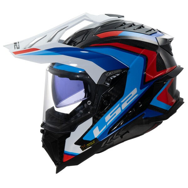 KASK LS2 MX701 EXPLORER C FRONTIER II WH.BL.-06