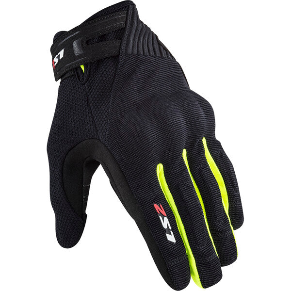 RĘKAWICE LS2 DART 2 MAN BLACK YELLOW