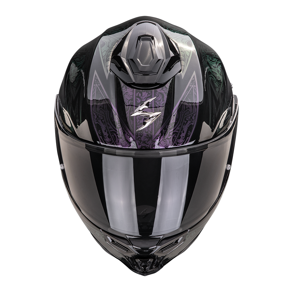 SCORPION KASK EXO-1500 AIR FANTASY BLACK-CHAM