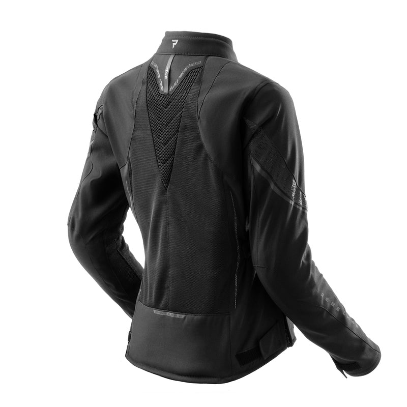 KURTKA MOTOCYKLOWA TEKSTYLNA DAMSKA REBELHORN JAX BLACK WXS
