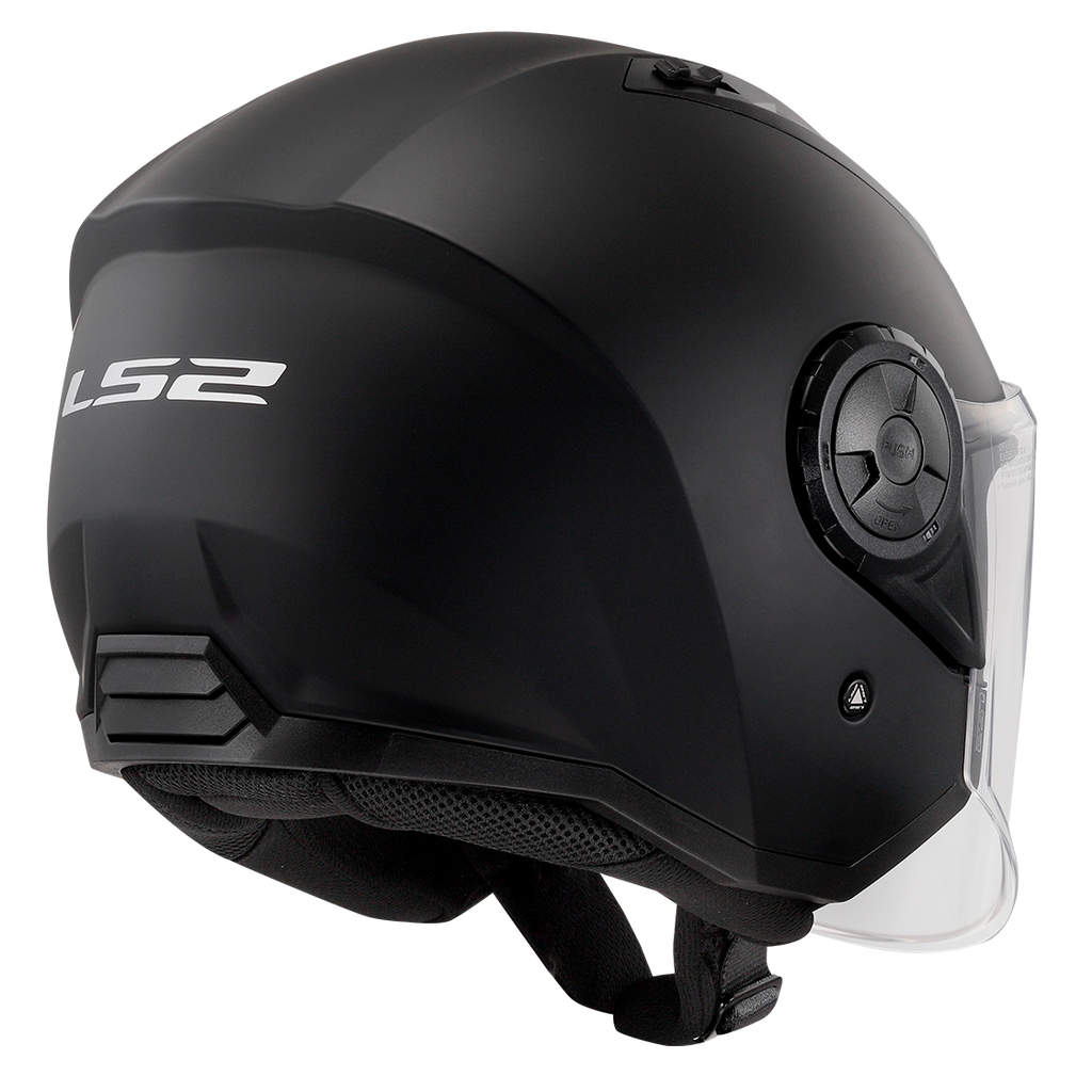 KASK LS2 OF616 AIRFLOW II SOLID MATT BLACK-06