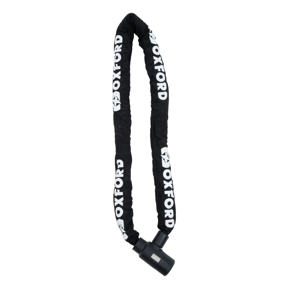OXFORD ŁAŃCUCH ZABEZPIECZENIE ANTYKRADZIEŻOWE GP CHAIN 10, 9.5mm x 1.2m (ZAMKNIĘCIE NA KLUCZ) – zdjęcie 2