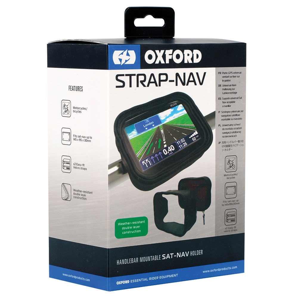 OXFORD WODOODPORNE ETUI/POKROWIEC NA TELEFON/SMARTFON/NAWIGACJE MONTOWANY NA RZEPACH NA KIEROWNICĘ (STARY KOD: OL900) – zdjęcie 2