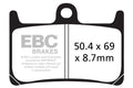 EBC Brakes Klocki hamulcowe EBC GPFAX380HH torowe/profesjonalne (kpl. na 1 tarcze)