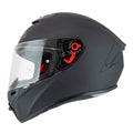 KASK MOTOCYKLOWY NZI TRENDY STREAM MATT BLACK S