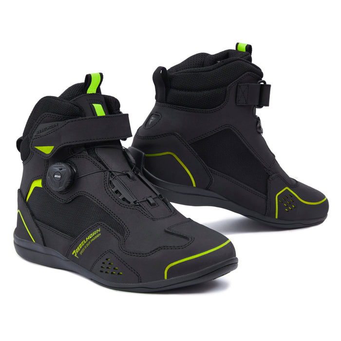 BUTY MOTOCYKLOWE REBELHORN SPARK 2 BLACK FLUO YELLOW